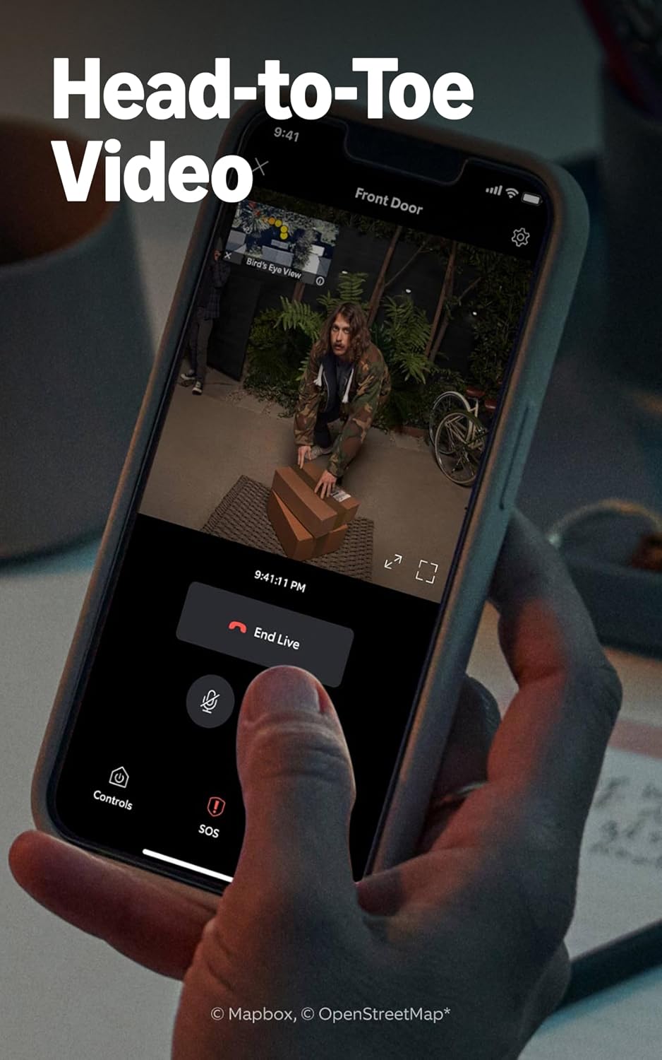 Ring Battery Doorbell Pro, Home or business security, Two-Way Talk with Audio+, 3D Motion Detection, and 1536p HD+ Head-to-Toe Video