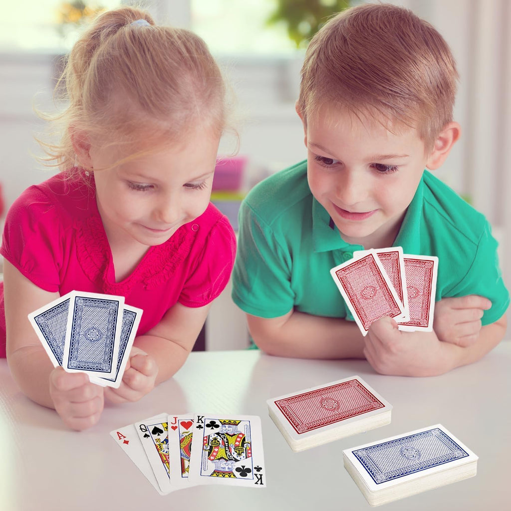 The Dreidel Company Playing Cards Deck, 2.25 Inch x 3.5 Inch (144-Pack)