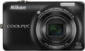 Nikon COOLPIX S6300 16 MP Digital Camera with 10x Zoom NIKKOR Glass Lens and Full HD 1080p Video (Black)