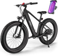 Hiboy Electric Bike for Adults, 28MPH 62.1Miles Range 1000W Peak Motor 48V 13Ah Removable Battery Ebike, 26' x 4.0' Fat Tire Electric Bicycle, 7 Speed, Hydraulic Suspension, UL Certified