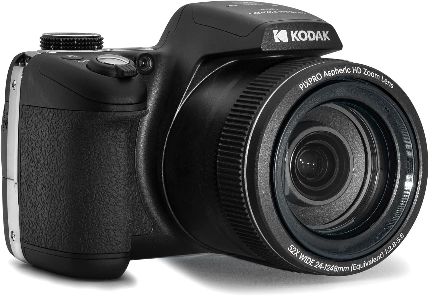 Kodak PIXPRO AZ528 16MP Astro Zoom Digital Camera with 52x Zoom and 3-Inch LCD Display (Black) Bundle with 64GB Memory Card, and Camera Case with Accessories (3 Items)