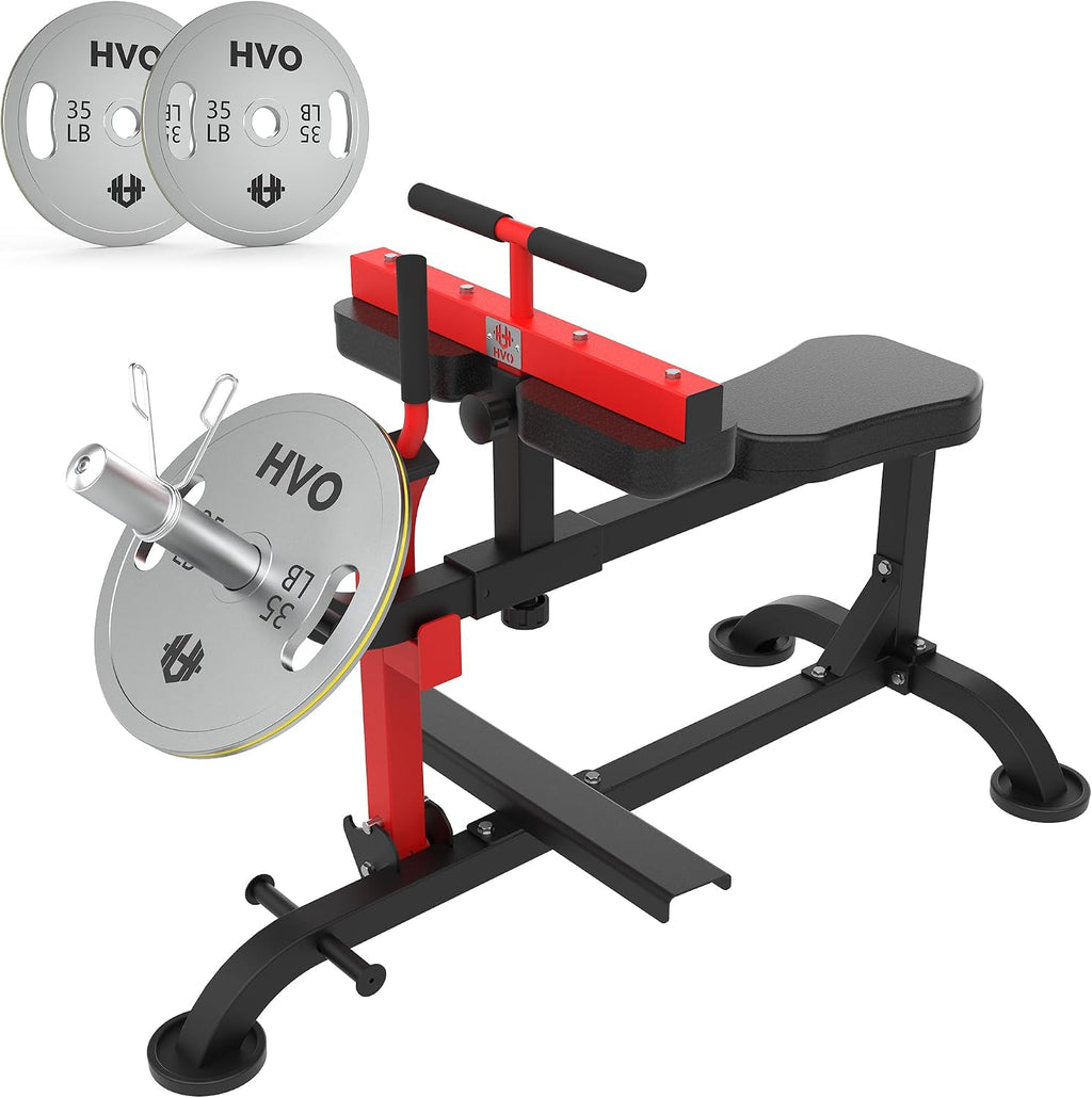 HVO Seated Calf Raise Machine: Calf Trainer for Home Gym Calf Workout Machine Exercise Equipment