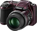 Nikon COOLPIX L820 16 MP Digital Camera with 30x Zoom (Plum)