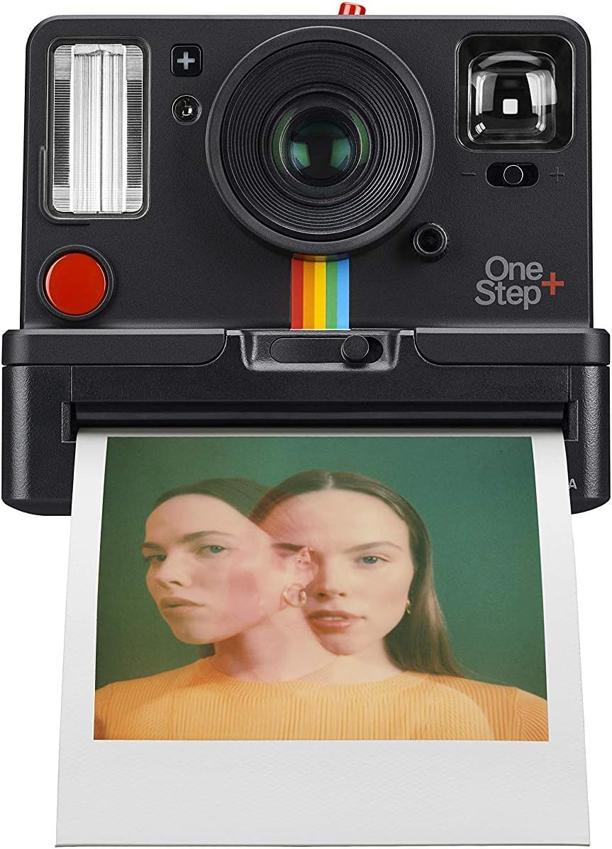 (OLD MODEL) Polaroid OneStep+ Black (9010), Bluetooth Connected Instant Film Camera