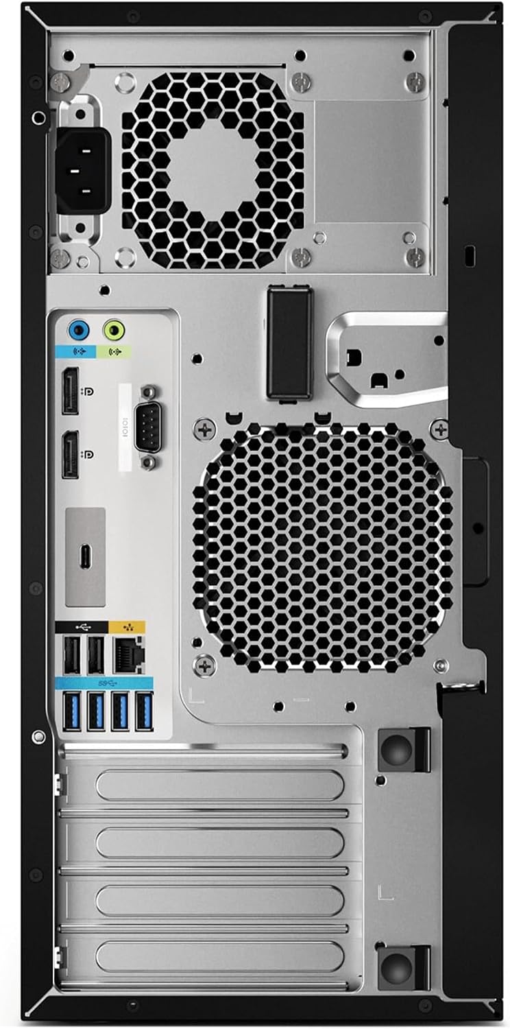 PCSP Z2 G4 Tower Workstation, Intel Xeon E-2124G 4-Core 3.4GHz, 512GB NVMe M.2 SSD, UHD Graphics P630, USB 3.1, 500W PSU, Windows 11 Pro (Renewed) (16GB DDR4)