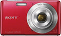 Sony Cyber-shot DSC-W620 14.1 MP Digital Camera with 5x Optical Zoom and 2.7-Inch LCD (Red) (2012 Model)
