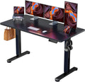 ErGear Height Adjustable Electric Standing Desk, 71 x 30 Inches Sit Stand up Desk, Memory Computer Home Office Desk, Black