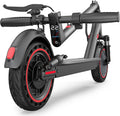 Maxshot Electric Scooter, 8.5' /10' /14' Tire, 16/19/22 Mph Top Speed, 12/16/21/27/28/49/50 Miles Long Range, Folding Escooter for Adults and Kids with Seat Bag, Dual Braking, Dual Suspension, App
