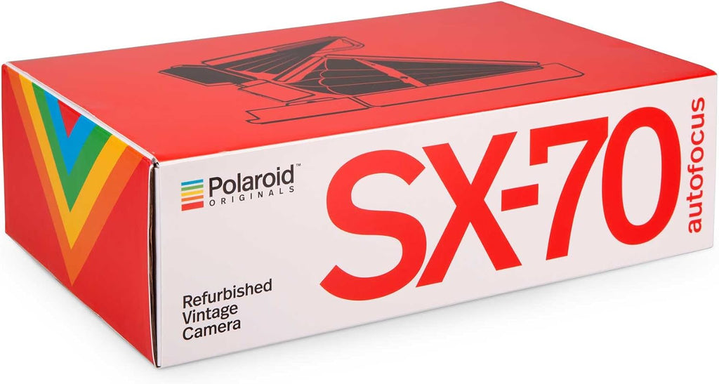 Polaroid Originals 4695 SX-70 Camera, Silver, Brown