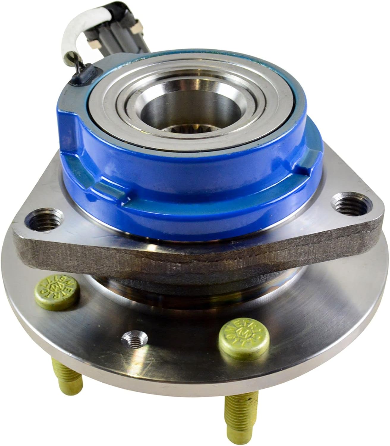 TRQ 2 Piece Front Rear Wheel Bearing & Hub Assembly Set Compatible with 2005-2011 Cadillac STS