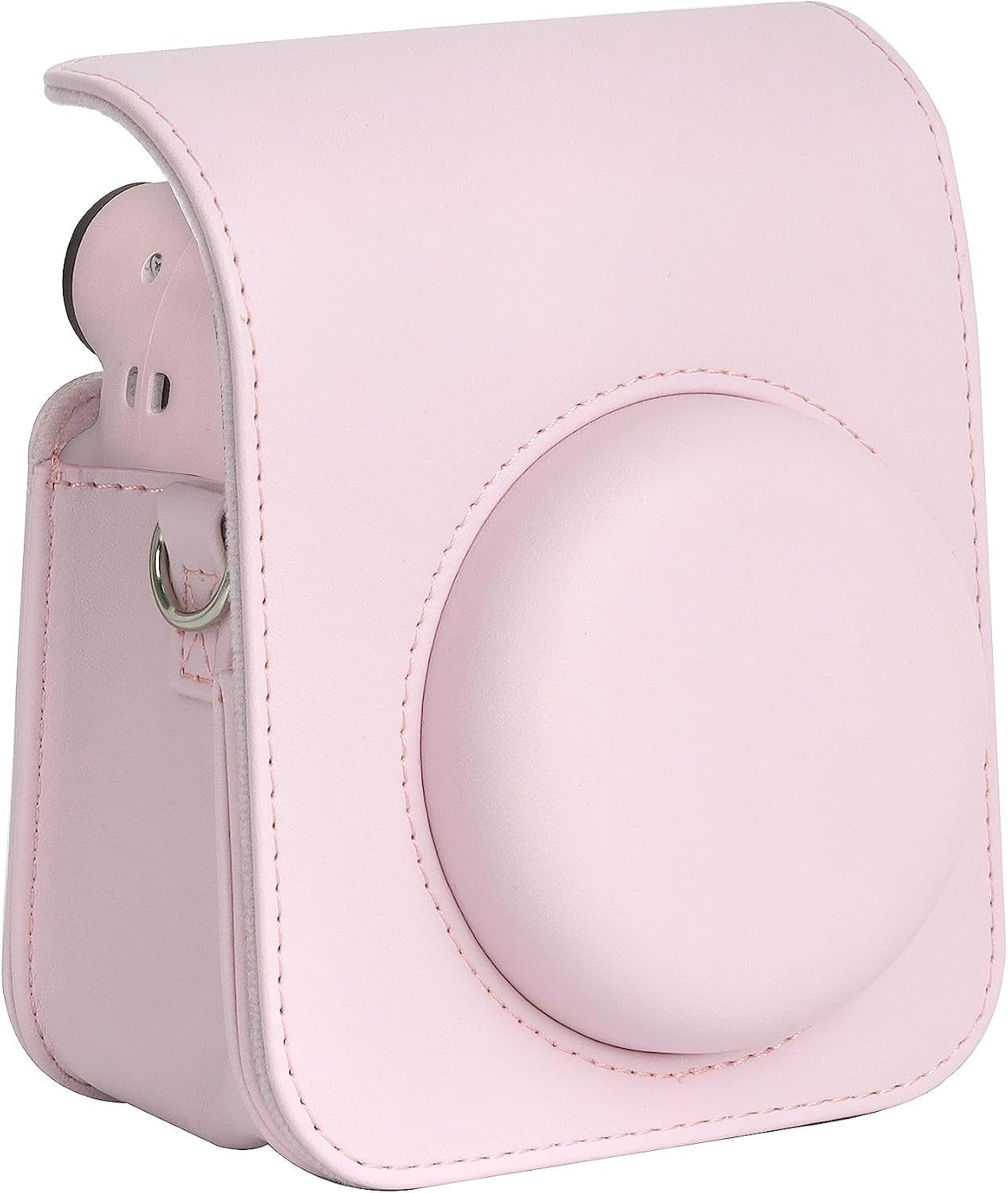 Fujifilm Instax Mini 12 Instant Film Camera Blossom Pink, Fujifilm Instax Mini Twin Pack Instant Film 20 Prints, Prtotective Case, Gift Bundle