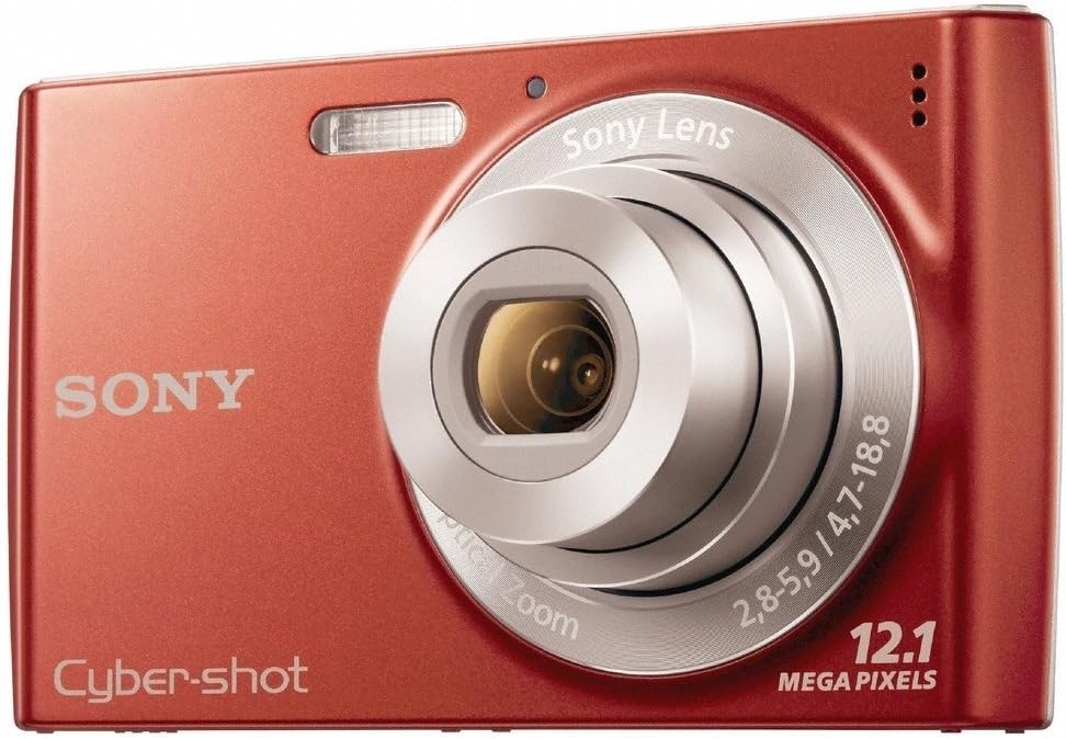 Sony Cyber-Shot DSC-W510 12.1 MP Digital Still Camera with 4x Wide-Angle Optical Zoom Lens and 2.7-inch LCD (Red)