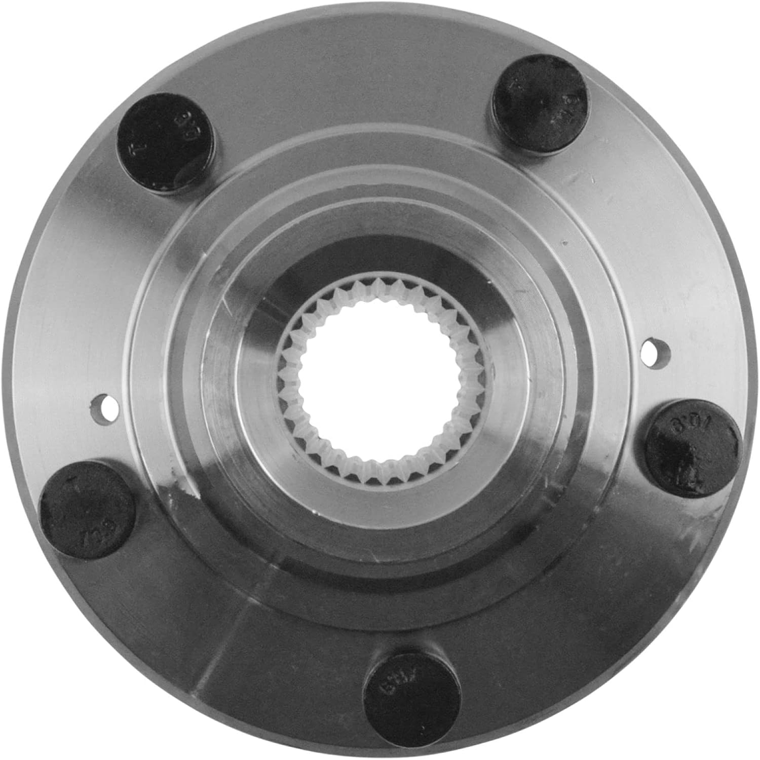 TRQ 2 Piece Wheel Bearing & Hub Assembly Set Compatible with 2009-2014 Acura TSX 2008-2012 Honda Accord