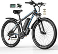 E·Bycco 29' Electric Bike for Adults, 48V 17.5AH, 1000W Peak Electric Mountain Bikes, 21-Speed Pedal Assist Ebikes, 34MPH 80 Miles Long Range Waterproof Commuter Electric Bicycle for Large Men