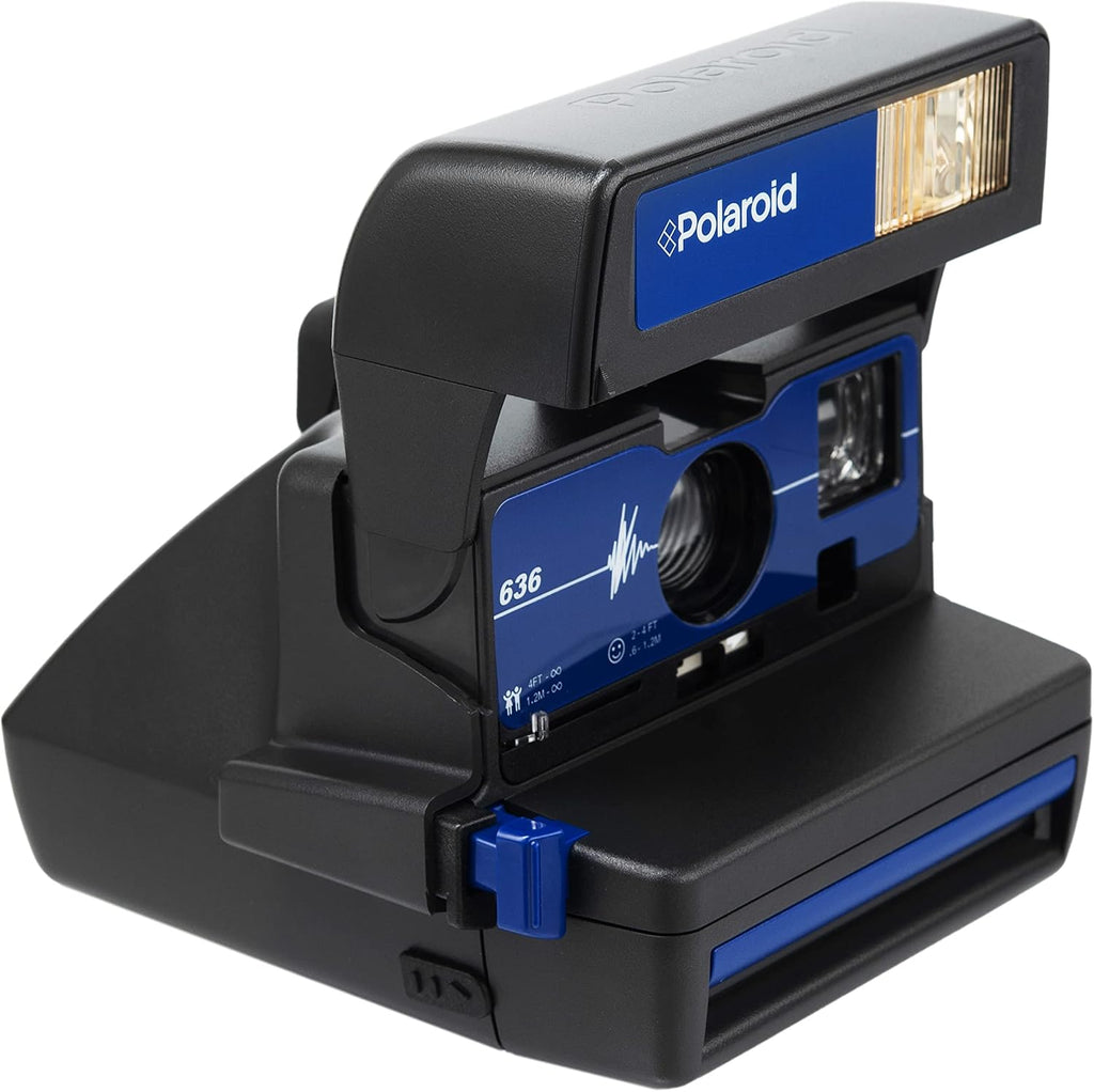 Polaroid 636 Blue Instant Film Camera