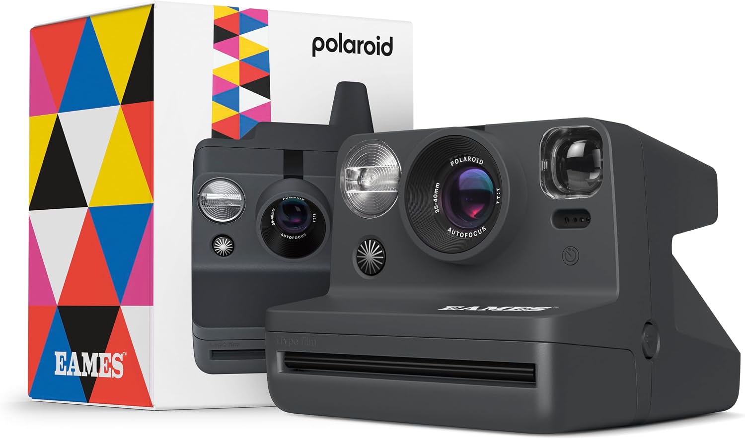 Polaroid Now 2nd Generation I-Type Instant Film Camera - Eames Edition (9135)