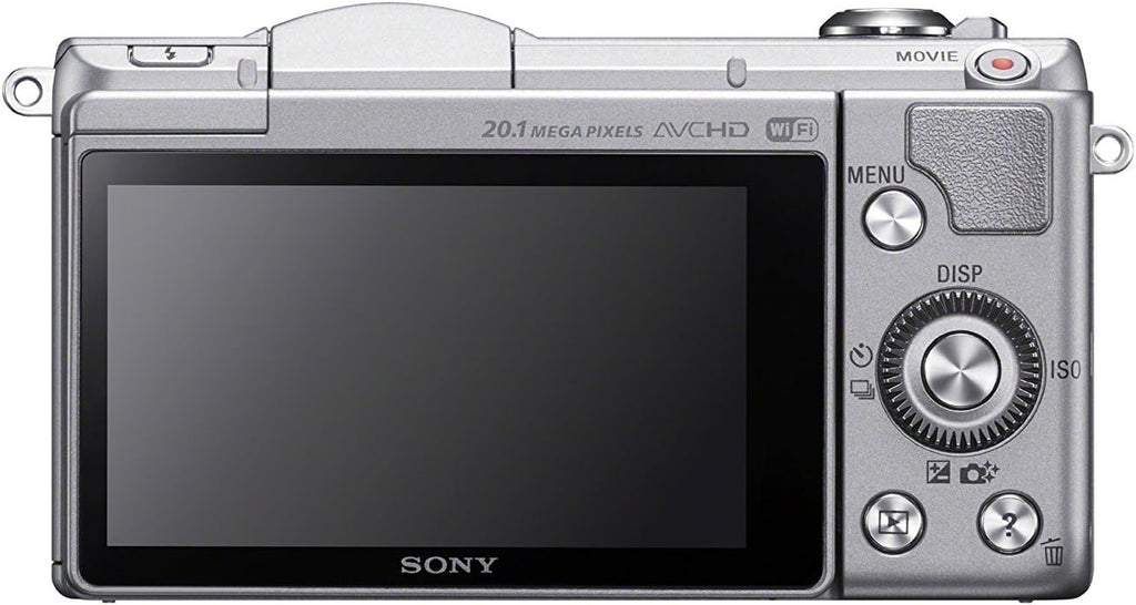 Sony Alpha a5000 Mirrorless Digital Camera with 16-50mm OSS Lens (Silver)