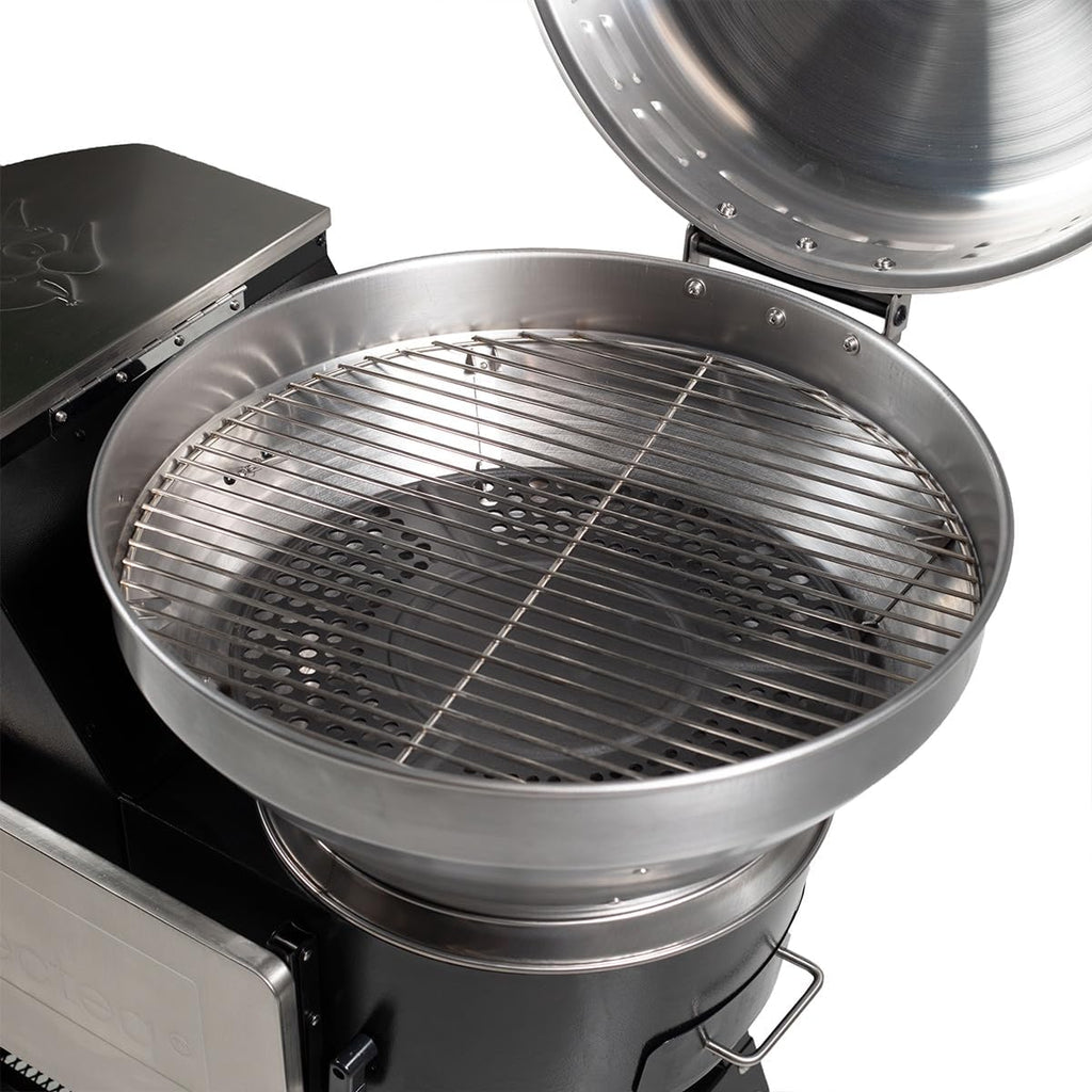 recteq Pellet Grill RT-B380X Bullseye Deluxe + Grilling Basics Bundle, WiFi Enabled Electric Pellet Smoker Grill, BBQ Outdoor, Smoke, Sear, and More