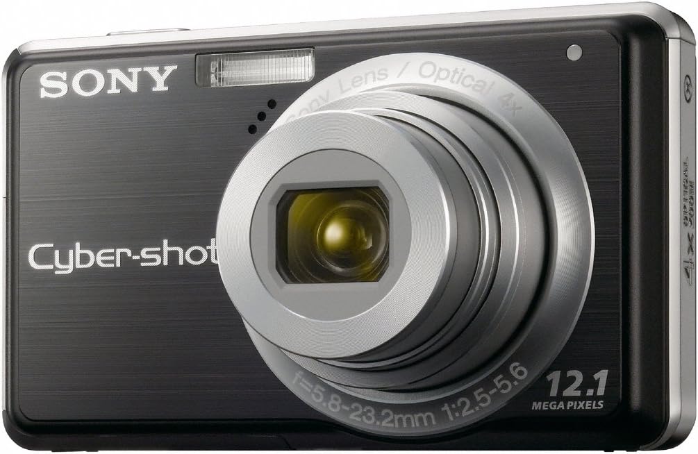 Sony Cybershot DSC-S980 12MP Digital Camera with 4x Optical Zoom with Super Steady Shot Image Stabilization (Black)
