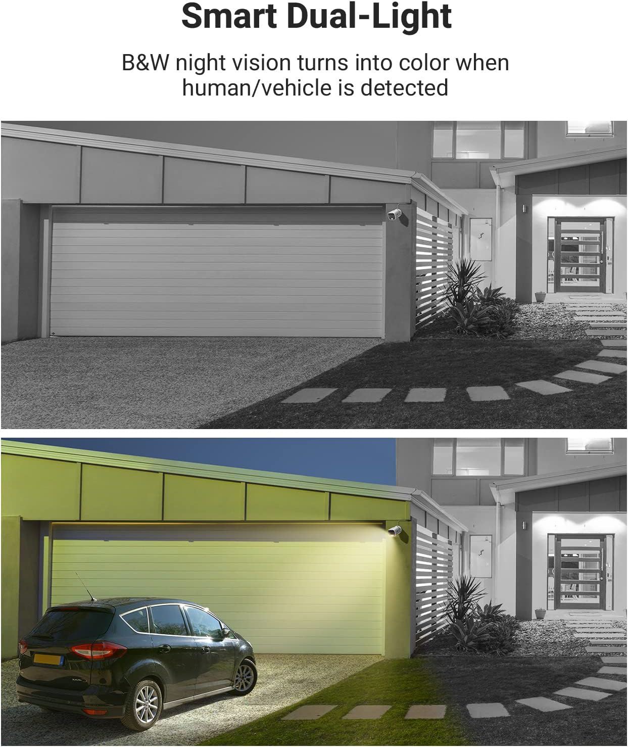 ANNKE 8CH 3K Security Camera System with Smart Dual Light, 8 Channel Surveillance AI DVR with Human/Vehicle Detection, 8x 5MP (2960 * 1665) CCTV Analog Cams with Mic, IP67, Color Night Vision, 2TB HDD