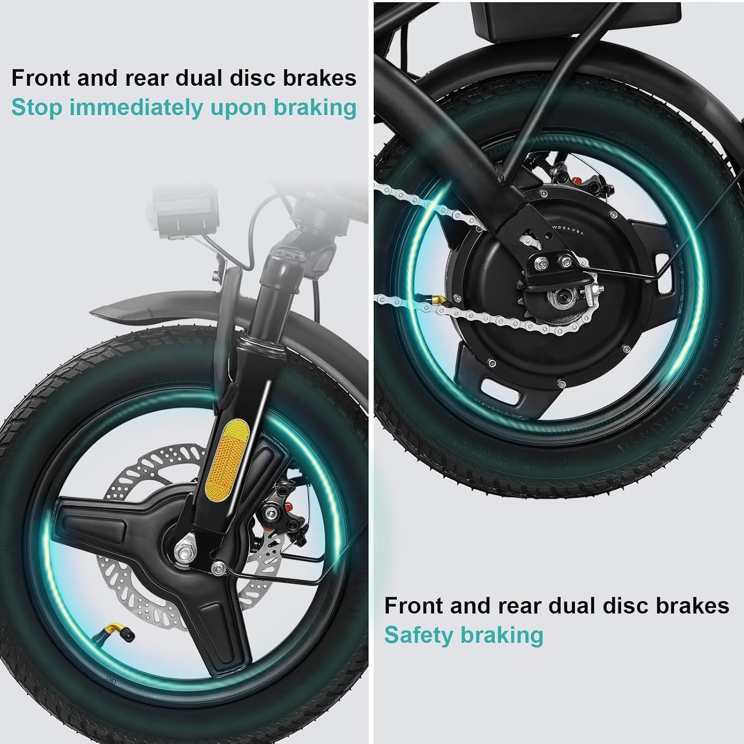 LELEKUAI Electric Bike for Adults, 1200W Peak Motor Commuter Ebike, 20-28MPH Speed, 32 Miles Range, Removable Waterproof Battery, Dual Disc Brakes Electric Bicycle, UL 2849 Certified