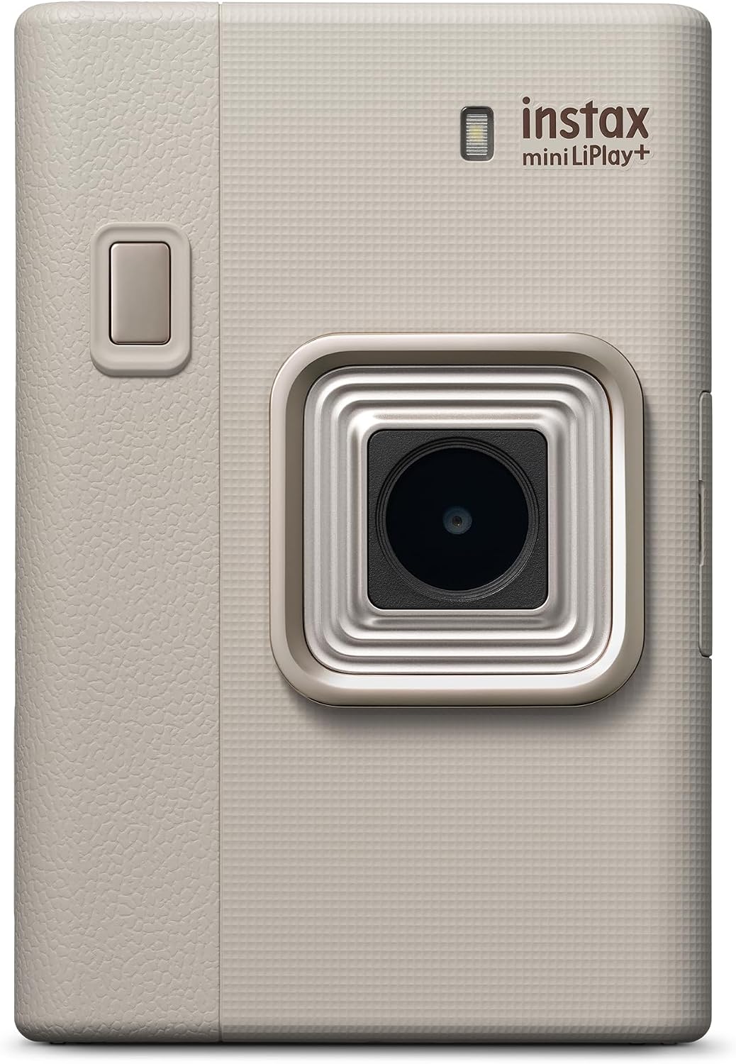 FUJIFILM instax mini LiPlay+ Hybrid Instant Camera - Sand Beige