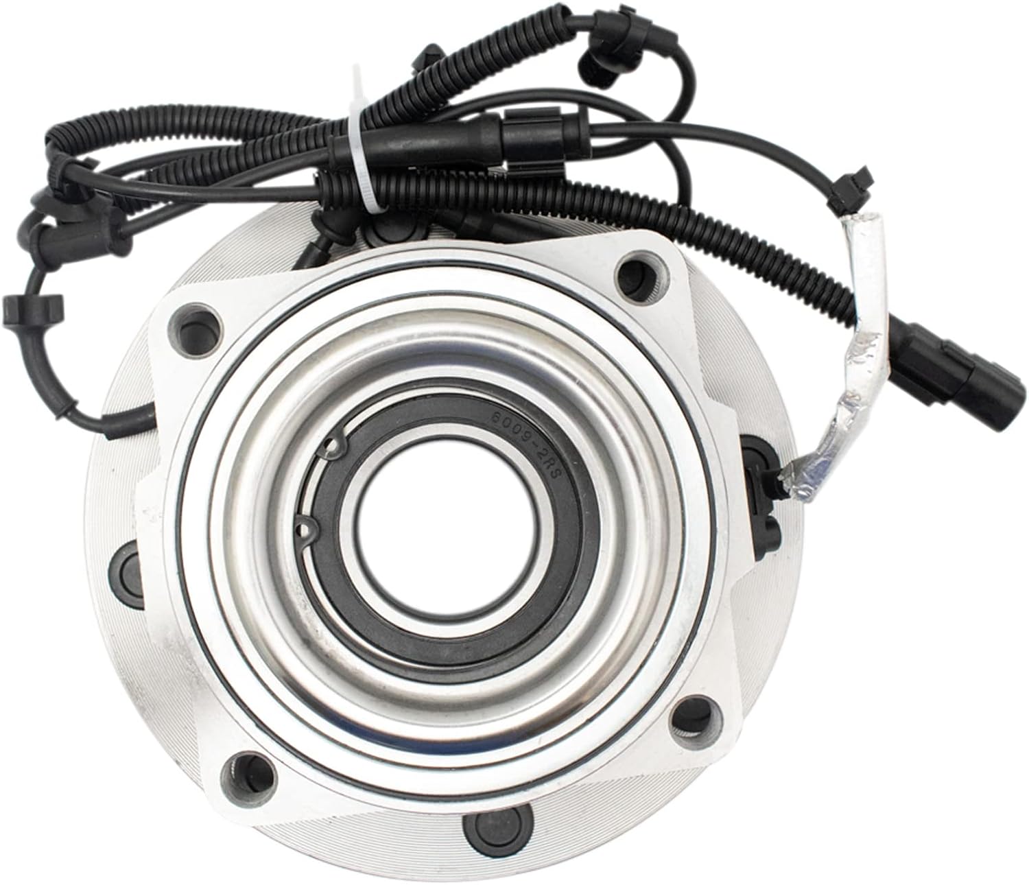 TRQ Front Driver and Passenger Side Wheel Bearing and Hub Assembly Set 2 Piece Compatible with 17-19 Ford F-250 Super Duty 4WD 20-22 F-250 Super Duty 4WD SRW 17-22 F-350 Super Duty 4WD SRW