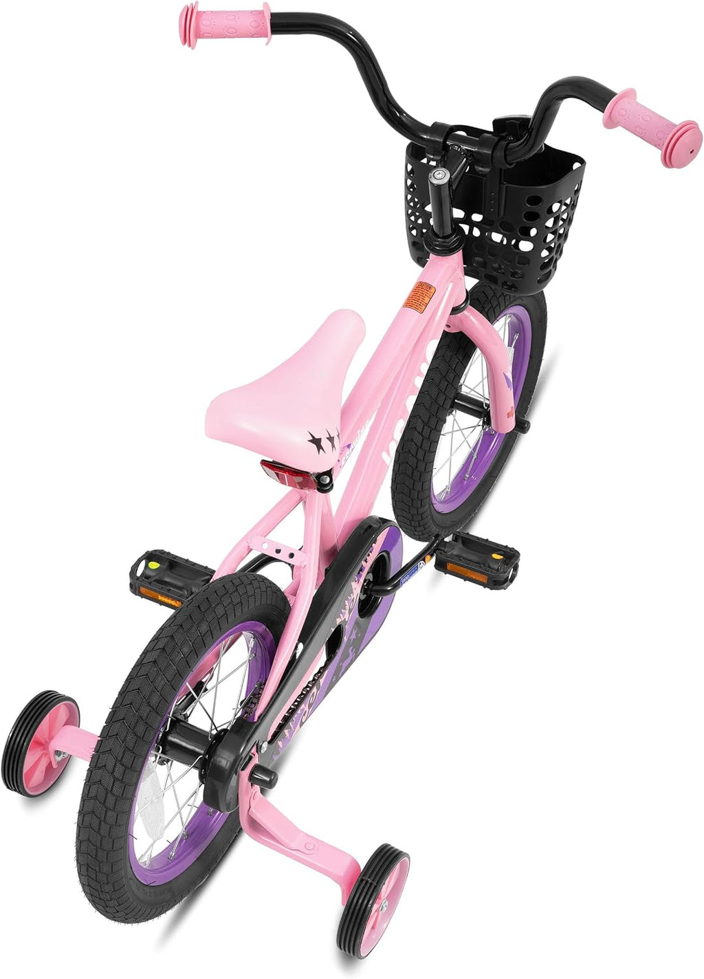KEANO Cervine 14 16 20 Inch Kids Bike for Boys Girls Ages 3-10 Years, 14 16 Inch Toddler BMX Bikes with Training Wheels and Basket, 20 in Children Bicycles with Kickstand