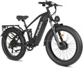5000w Dual Motor E-Bike 60V Electric Bike for Adults,45 MiIe P-Hour Full Suspension Hydraulic Disc Brakes EBike,26/24x4 Fat Tires Mountain Bikes for All Terrain Snow/Sand
