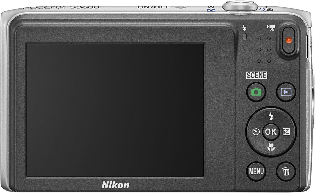 Nikon Coolpix S3600 ( 20.48 MP,8 x Optical Zoom,2.7 -inch LCD )