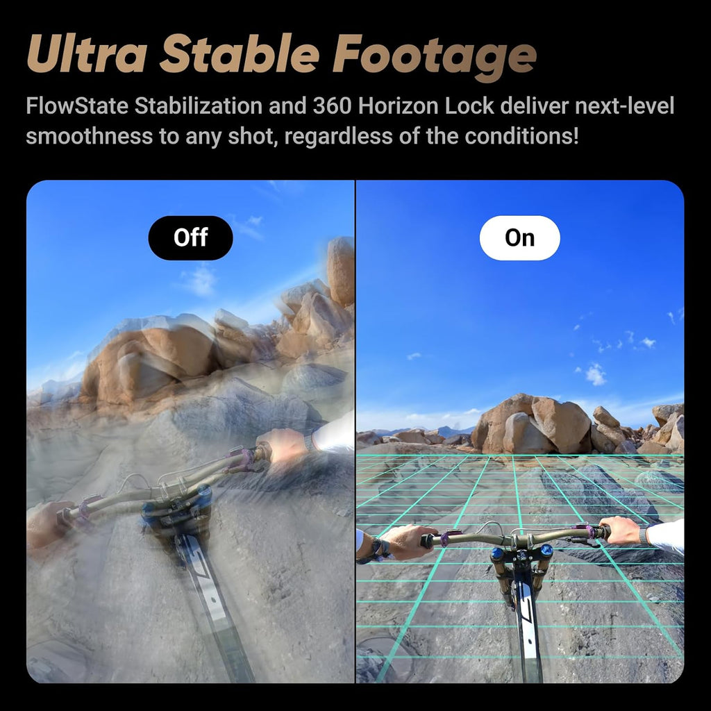 Insta360 X4 Peter McKinnon - Waterproof 8K 360 Action Camera, 4K Wide-Angle Video, Invisible Selfie Stick Effect, Removable Lens Guards, 135 Min Battery Life, AI Editing, Stabilization