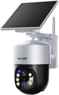 SOLIOM- True 4K HD Security Cameras Outdoor Wireless, Add-On Camera, Solar Powered, Auto Tracking,Requires SOLIOMBASE, SOLIOMBASE Supports Up to 4 Cams