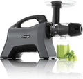 Omega Celery Juicer and Nutrition System Masticating Juicer, Cold Press Juicer Machine For Celery with Adjustable Dial, 200-Watt, Silver
