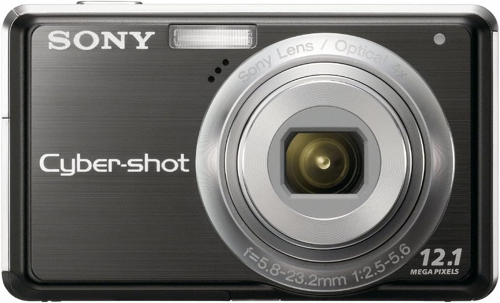 Sony Cybershot DSC-S980 12MP Digital Camera with 4x Optical Zoom with Super Steady Shot Image Stabilization (Black)