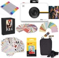 Zink Kodak Step Touch | 13MP Digital Camera & Instant Printer with 3.5' LCD Touchscreen Display, 1080p HD Video (White) Starter Bundle