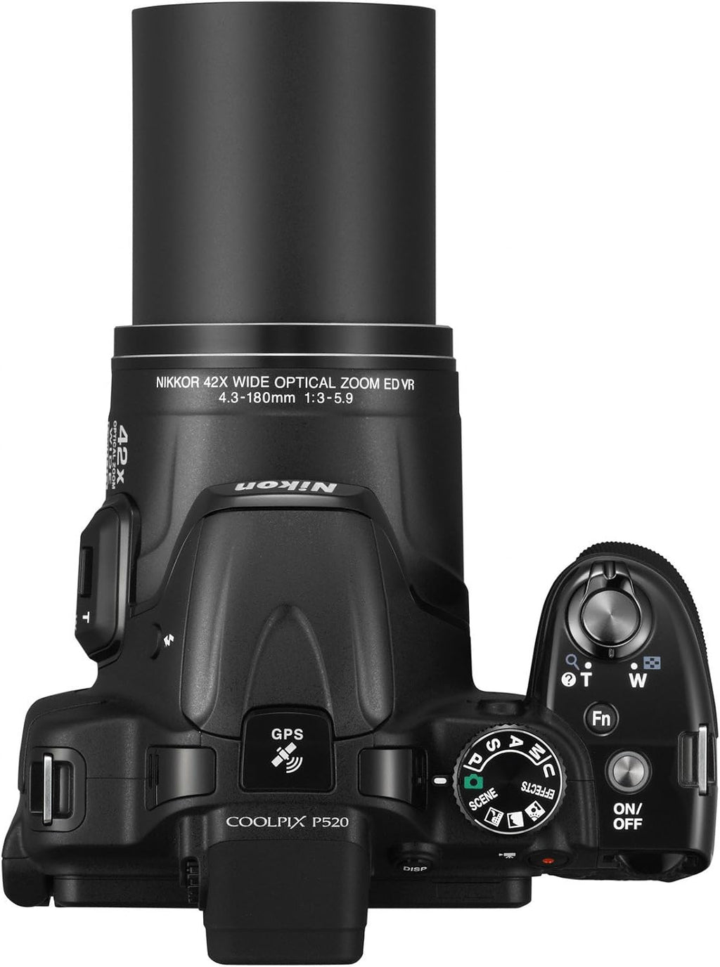 Nikon Digital Camera COOLPIX P520 BK Black P520BK