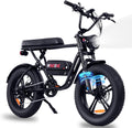 Windone E20/K2 Electric Bike for Adults, Max 20/28 MPH & 40/46.6 Miles Range, 20''×3/4'' Tire and 350/750W Motor Ebike, 7 Speed Urban Commuter Electric Bicycle, 36V10.4AH / 48V13AH Removable Battery