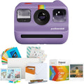 Polaroid Go Generation 2 Instant Camera with Self-Timer Double Exposure Modes (Purple) and Accessories Bundle (3 Items)