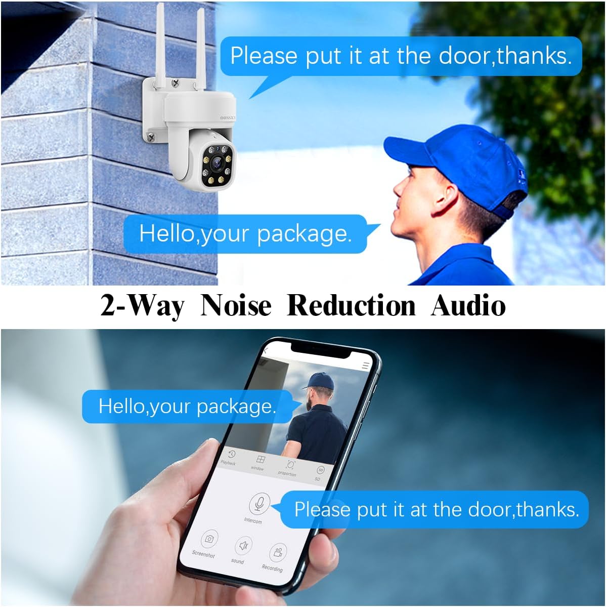 (2026 Update) 5MP PT Wireless Security Camera System with AI Human Tracking, Dual-Band 2.4G&5G WiFi, 130° Wide Angle, 2-Way Audio, No Monthly Fee, Outdoor Home Security Kit