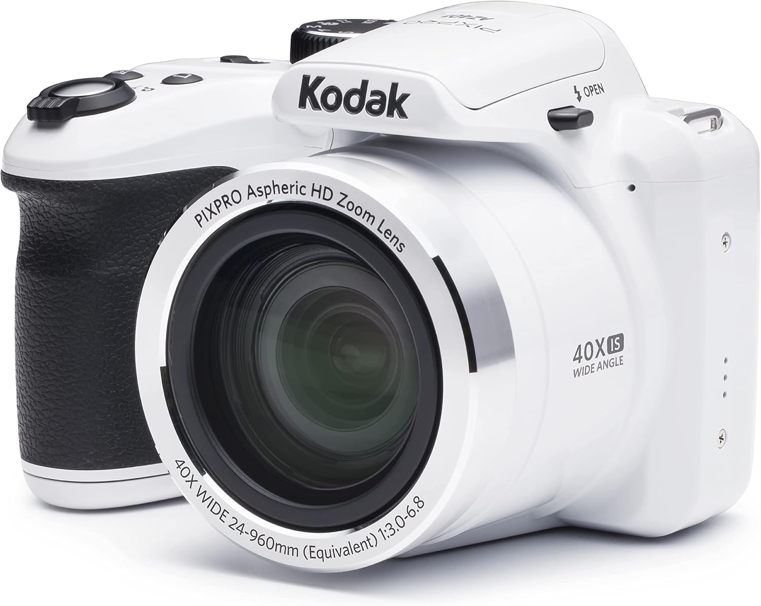 Kodak AZ401-WH PIXPRO 16MP Digital Camera, 3', White