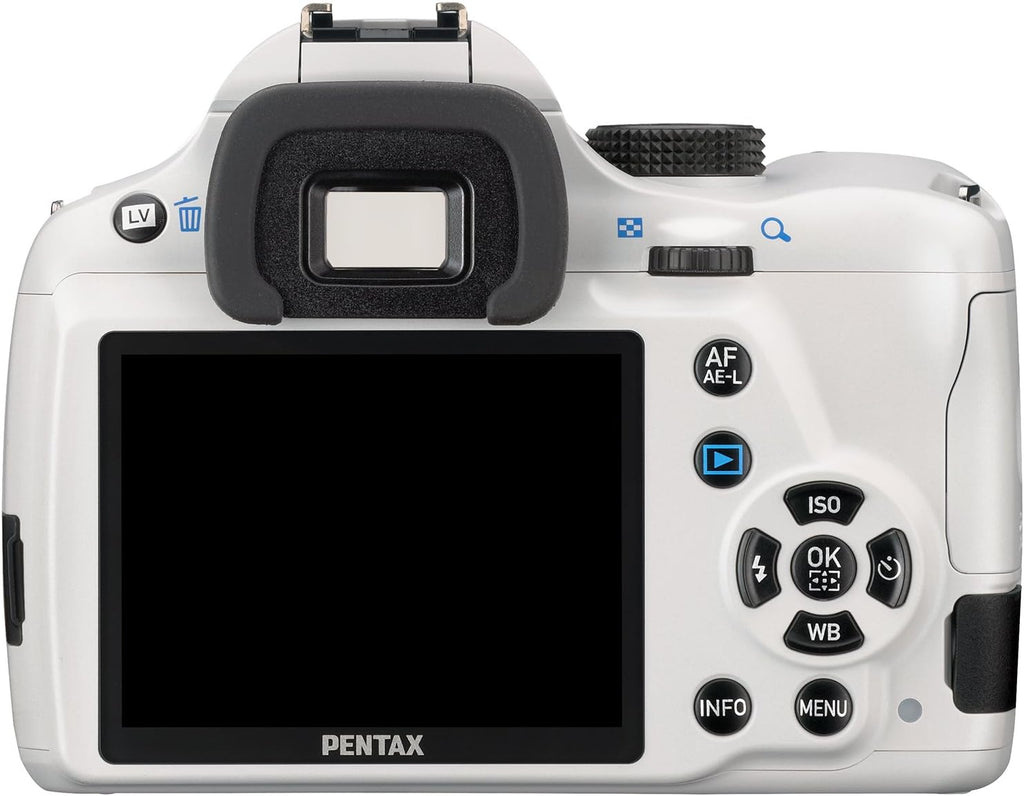 Pentax K-50 16MP Digital SLR Camera with 3-Inch LCD - Body Only (White)