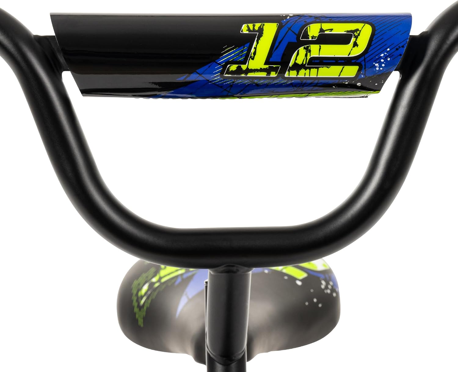 Huffy Upshot 12/16/20 Inch Boy's Bike for Kids, Multiple Color Options Available, Removable Training Wheels, BMX Design, Designed for Growth, Durable Construction, EZ Build Assembly