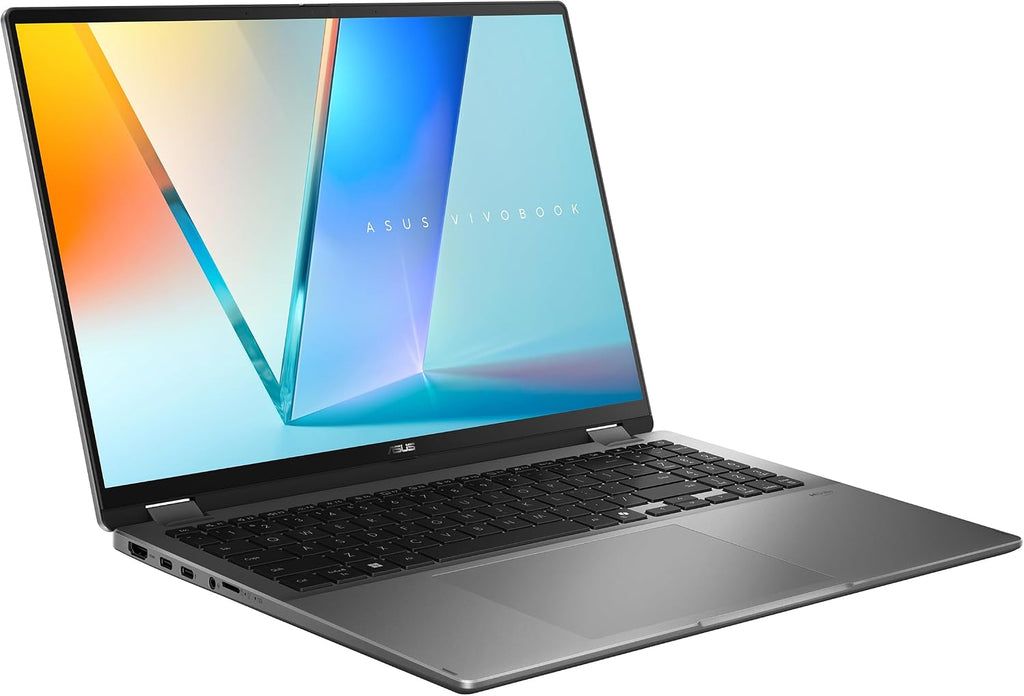 ASUS Vivobook 16 Flip Laptop (2026), Copilot+ PC, 16' 16:10 WUXGA OLED Touch Display, Intel® Core™ Ultra 7 256V Processor, Intel® Arc™ Graphics, 16GB RAM, 512GB SSD, WiFi 7, Windows 11 Home