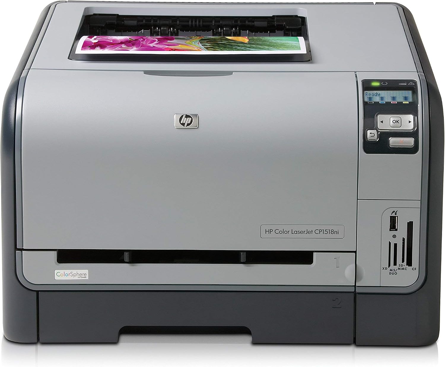 HP Color LaserJet CP-1518NI Laser Printer (CC378A) - Seller Refurb (Renewed)