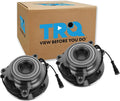 TRQ Front Left and Right Wheel Bearing and Hub Assembly Set 2 Piece Compatible with 1999-2000 Land Rover Discovery 2001 Discovery Series II LE 2001-2002 Discovery Series II SE 2003-2004 Discovery
