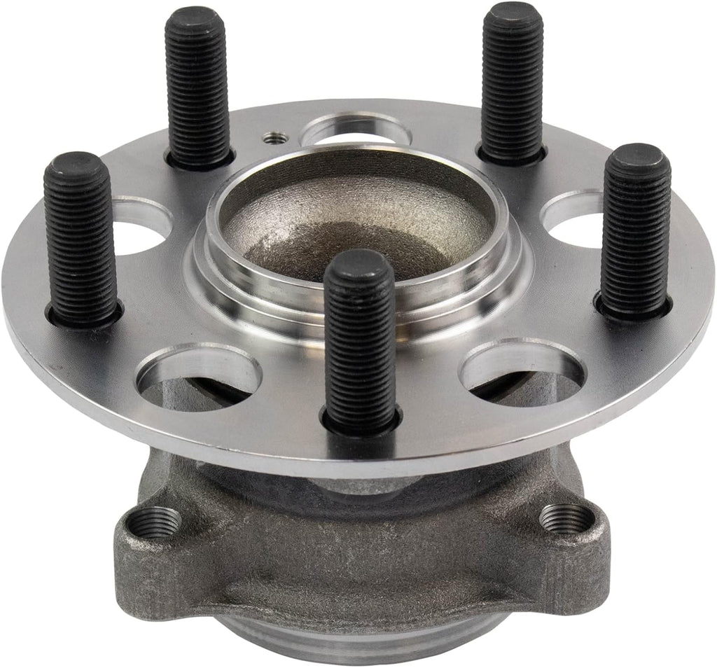 TRQ 2 Piece Rear Wheel Bearing & Hub Assembly Set with ABS Sensor Compatible with 2017-2022 Honda Ridgeline