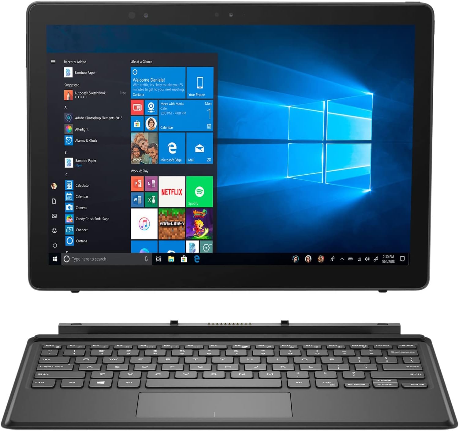 Dell Latitude 5290 2-in-1 12.3' FHD, Core i7-8650U 1.9GHz, 16GB RAM, 512GB Solid State Drive, Windows 11 Pro 64Bit, CAM, Touch (Renewed)