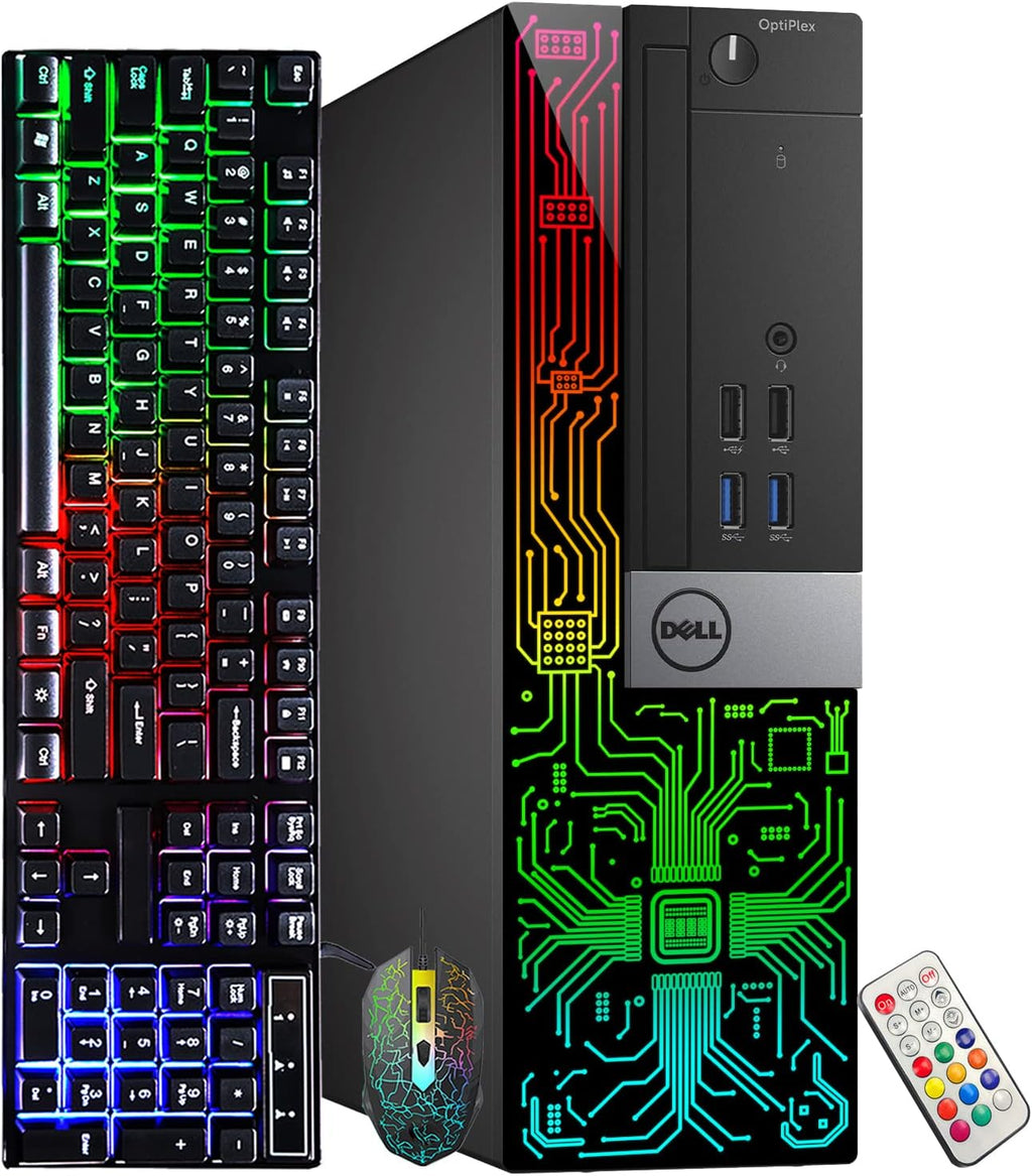 Dell OptiPlex 7040 Small Form Factor RGB Desktop PC, Intel Quad Core i5-6500 up to 3.6GHz, 16G DDR4, 512G SSD, Windows 11 Pro 64 Bit-Multi-Language (Renewed)