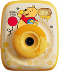 Winnie the Pooh Official Licensed Instant Print Digital Camera, Ink-Free Printing, 5-Sec Photo Prints, 48MP, 1080p Video, 32GB Memory Card (Model P2) by kiimento