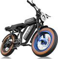 URLIFE Electric Bike for Adults,1500W Peak Electric Dirt Bike, Ebikes for Adults 100 Mile 28MPH Ebike, 48V 15.6Ah 20'x4.0 Fat Tires for All Terrain with Super Bright Headlights